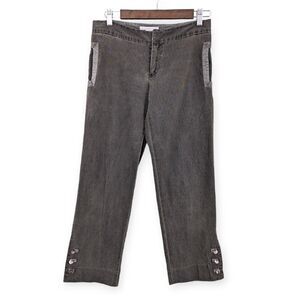 Rebecca Taylor Gray Ankle Pants